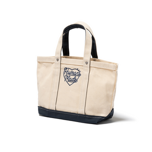 Human Made Heavy Canvas Tote Small Navy HM25GD035