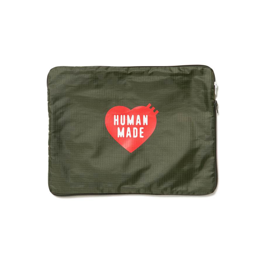 Human Made Travel Case Large Olive Drab HM25GD056