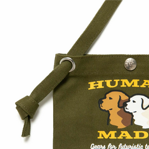 Human Made Mini Shoulder Bag Olive Drab HM25GD048