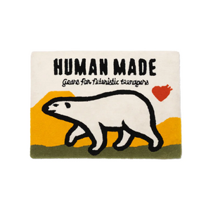 Human Made Polar Bear Rug Yellow HM25GD079