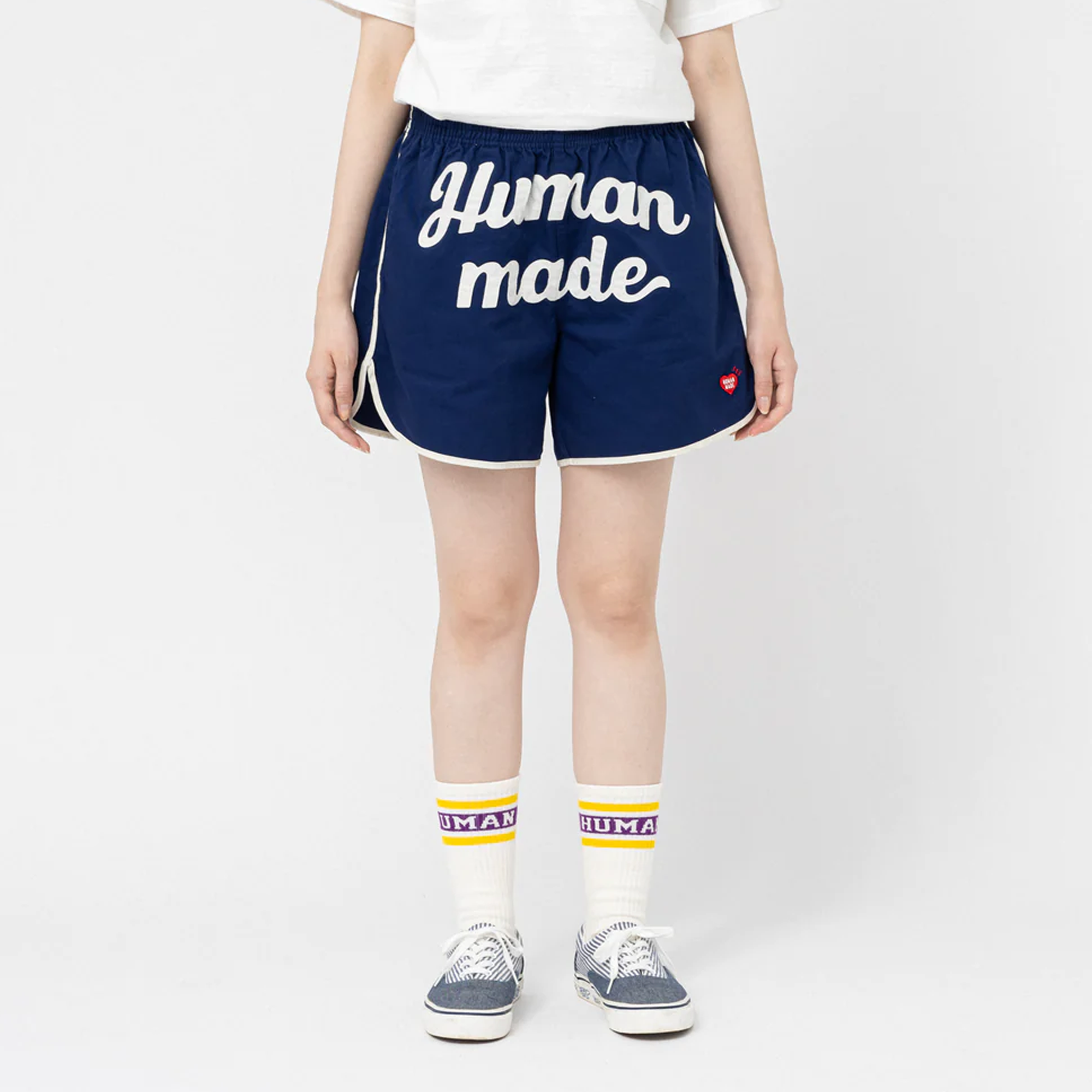 Human Made Game Shorts Navy HM25PT018 – Laced