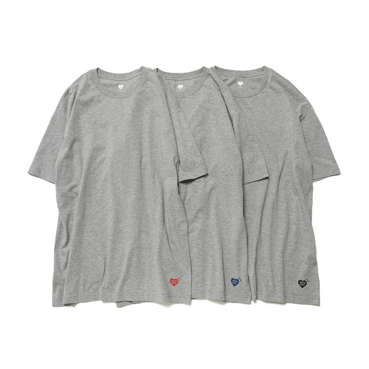 Human Made | 3Pack T-Shirt Set | Grey | HM26CS001