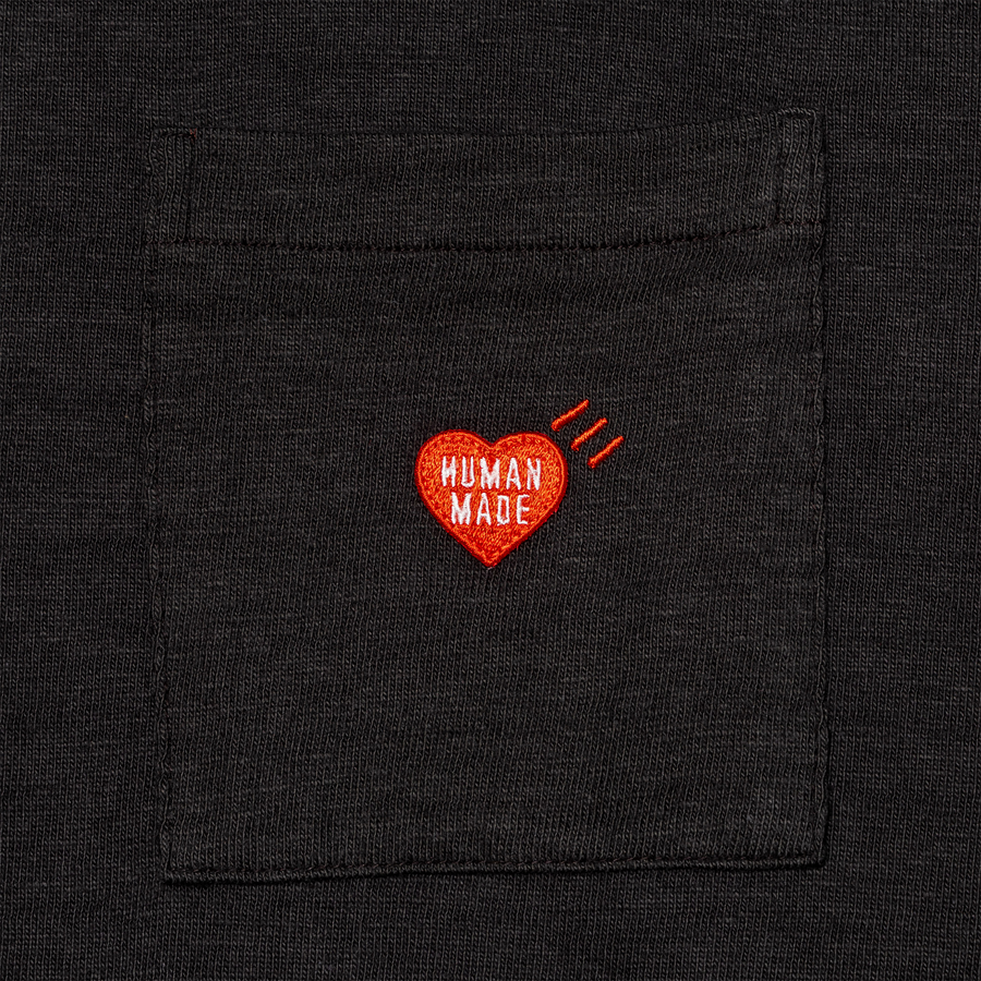 Human Made Pocket T-Shirt #2 Black HM26CS003