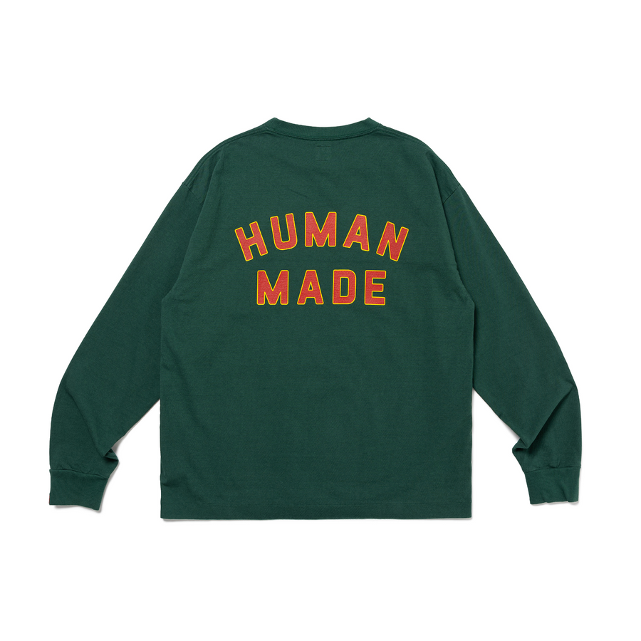 Human Made Graphic L/S T-Shirt #5 Green HM26CS008