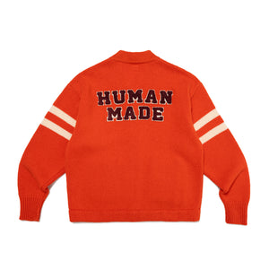 Human Made Low Gauge Knit Cardigan Orange HM26CS034