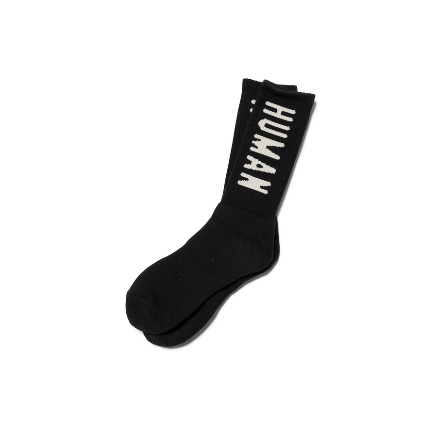 Human Made HM Logo Socks Black HM26GD006