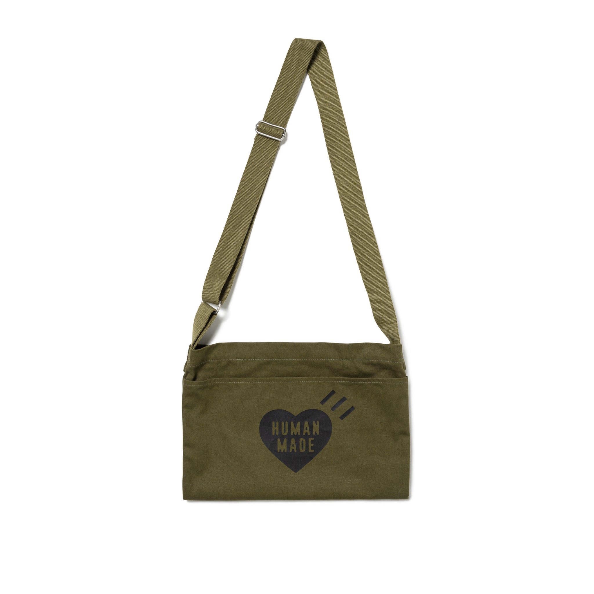 Human Made 2Way Shoulder Bag Olive Drab HM26GD045 – Laced