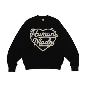 Human Made Low Gauge Knit Sweater Black HM27CS038