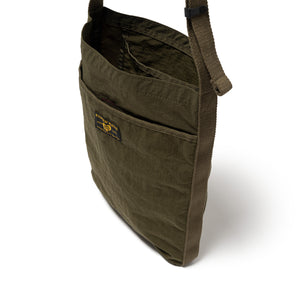 Human Made Military Shoulder Bag Olive Drab HM27GD022