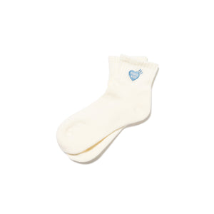 Human Made Pile Short Socks White HM27GD057
