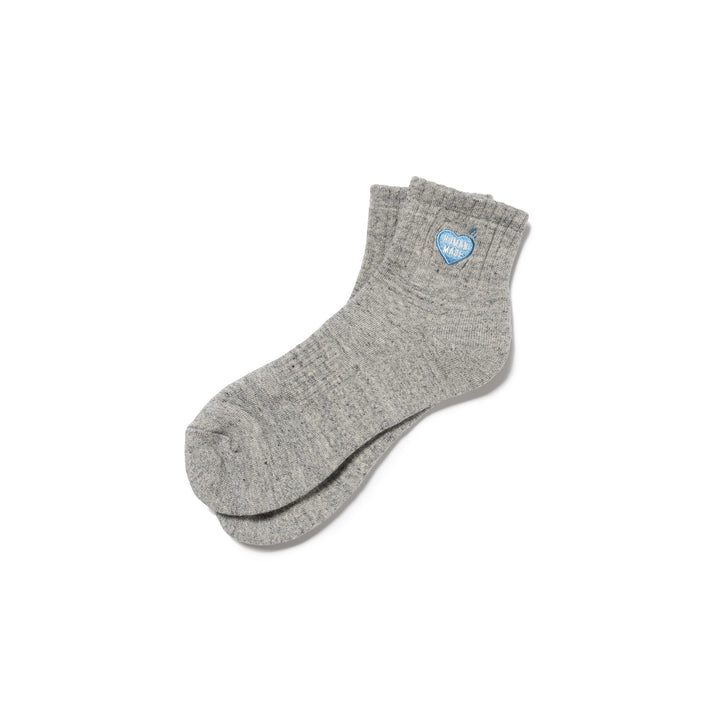 Human Made Pile Short Socks Grey HM27GD057