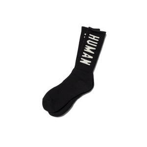 Human Made HM Logo Socks Black HM27GD058