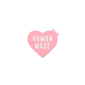 Human Made Heart PVC Coaster Pink HM27GD075