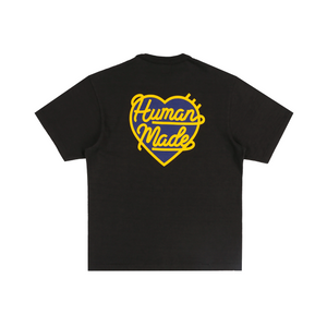Human Made Heart Badge Knitted T-Shirt Black HM27CS002