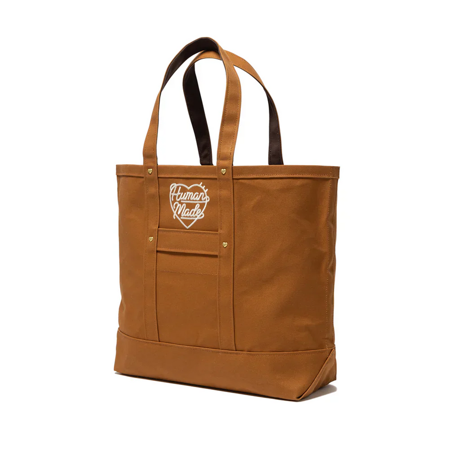 Human Made Duck Canvas Tote Large Brown HM28GD003