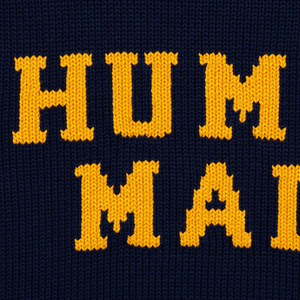 Human Made Lowgauge Knit Sweater Navy HM29CS001N