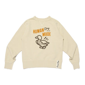 Human Made Tsuriami Sweatshirt Beige HM29CS014B