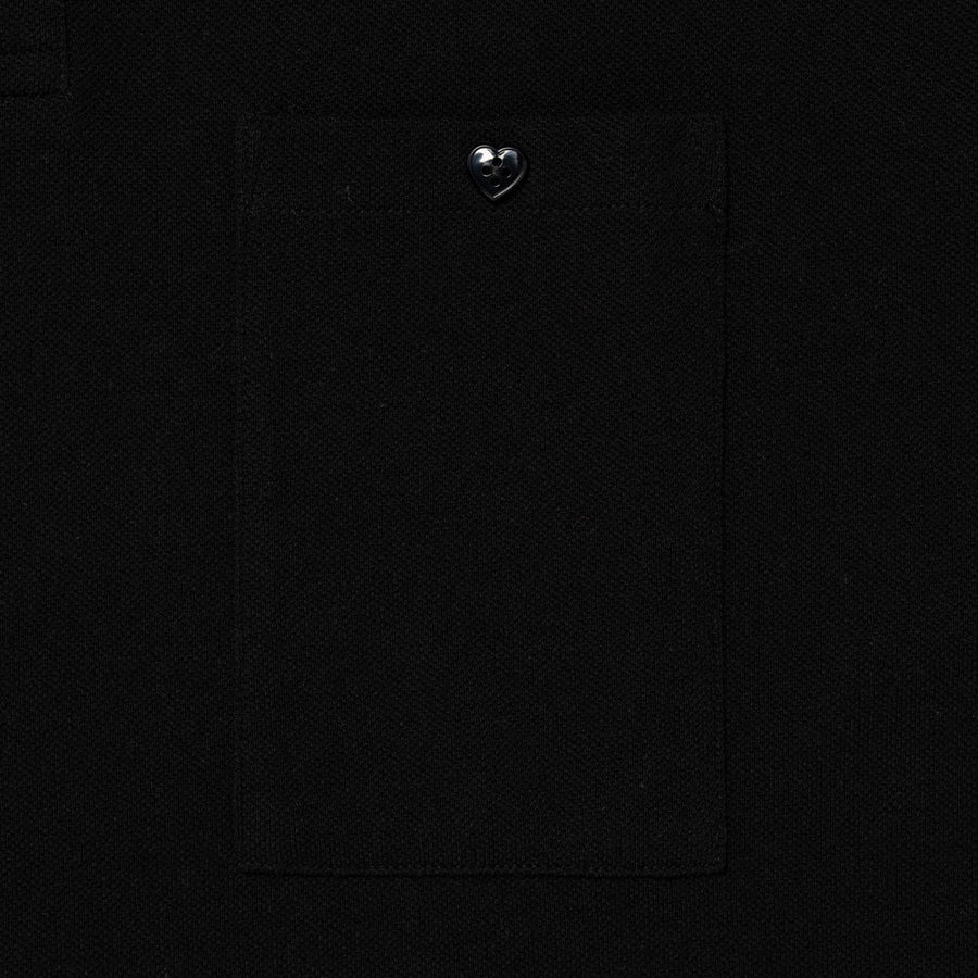 Human Made Big Polo Shirt Black HM29CS025BL