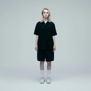 Human Made Big Polo Shirt Black HM29CS025BL