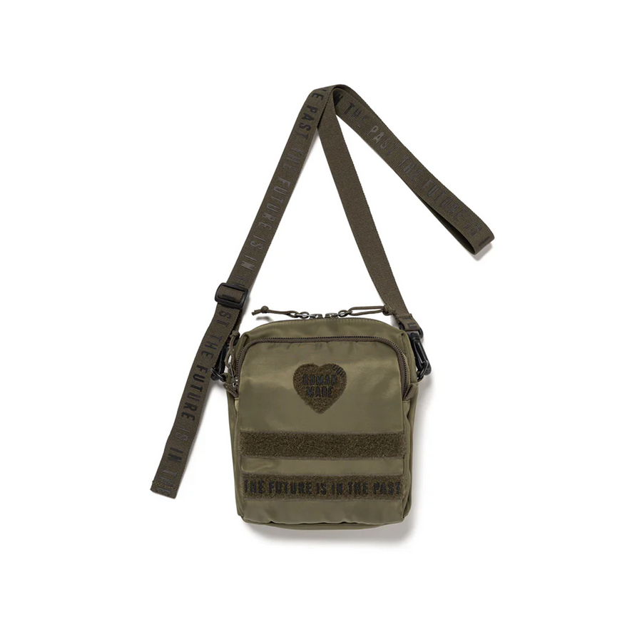 Human Made Military Pouch Large Olive Drab HM29GD010O