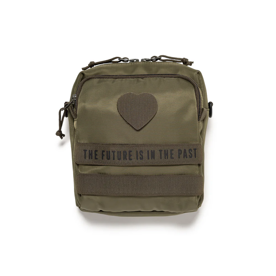 Human Made Military Pouch Large Olive Drab HM29GD010O