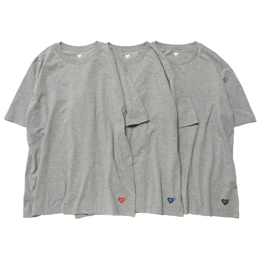 Human Made 3-Pack T-Shirt Set Gray HM30CS037