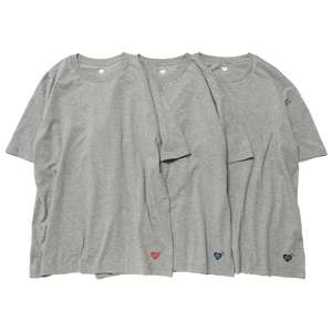 Human Made 3-Pack T-Shirt Set Gray HM30CS037
