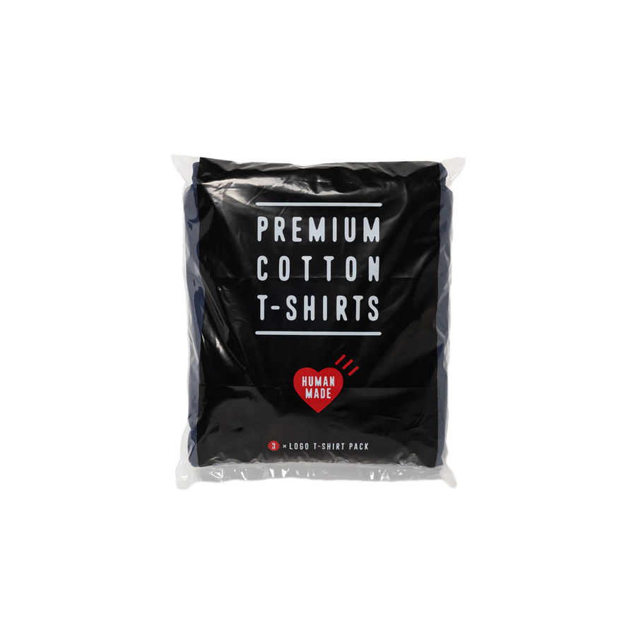 Human Made 3-Pack T-Shirt Set Navy HM30CS037