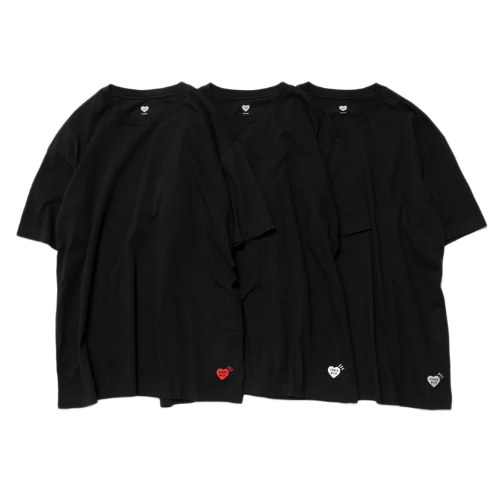 Human Made 3-Pack T-Shirt Set Black HM30CS037