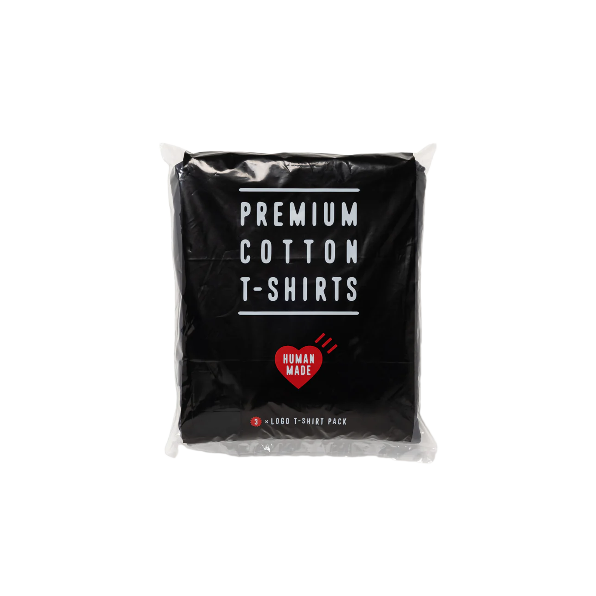 Human Made 3-Pack T-Shirt Set Black HM30CS037