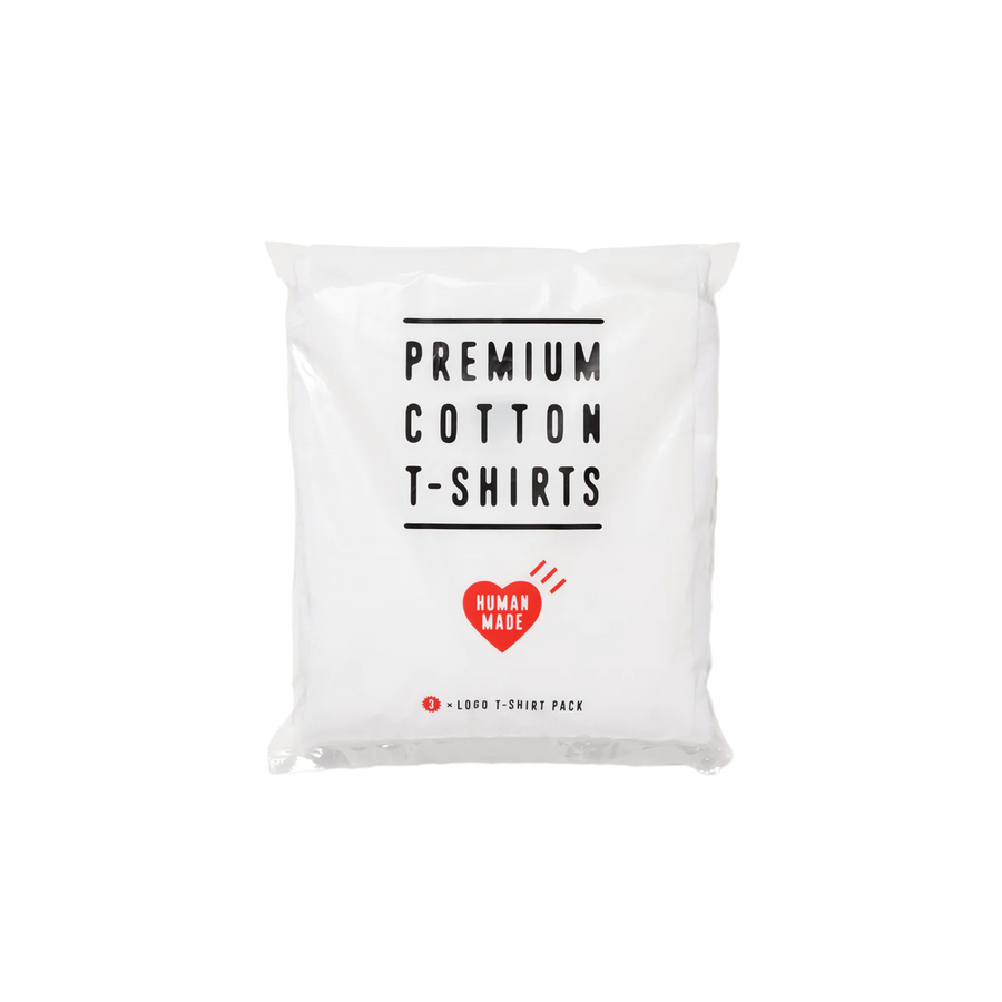 Human Made 3-Pack T-Shirt Set White HM30CS037