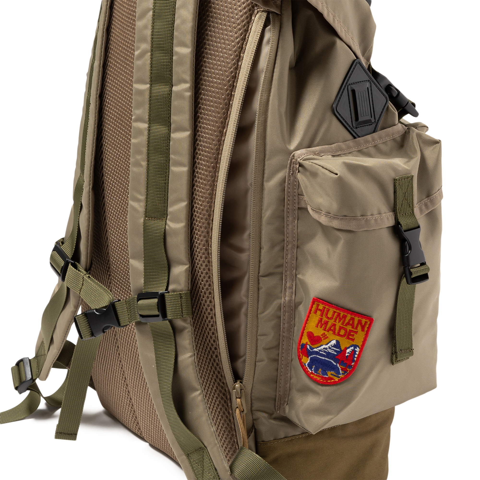 Human Made Backpack Olive Drab HM30GD015