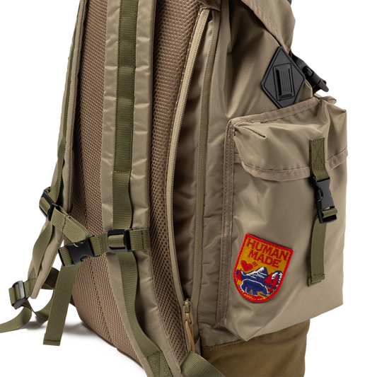 Human Made Backpack Olive Drab HM30GD015