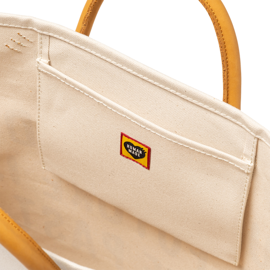 Human Made Canvas Tote White HM30GD016
