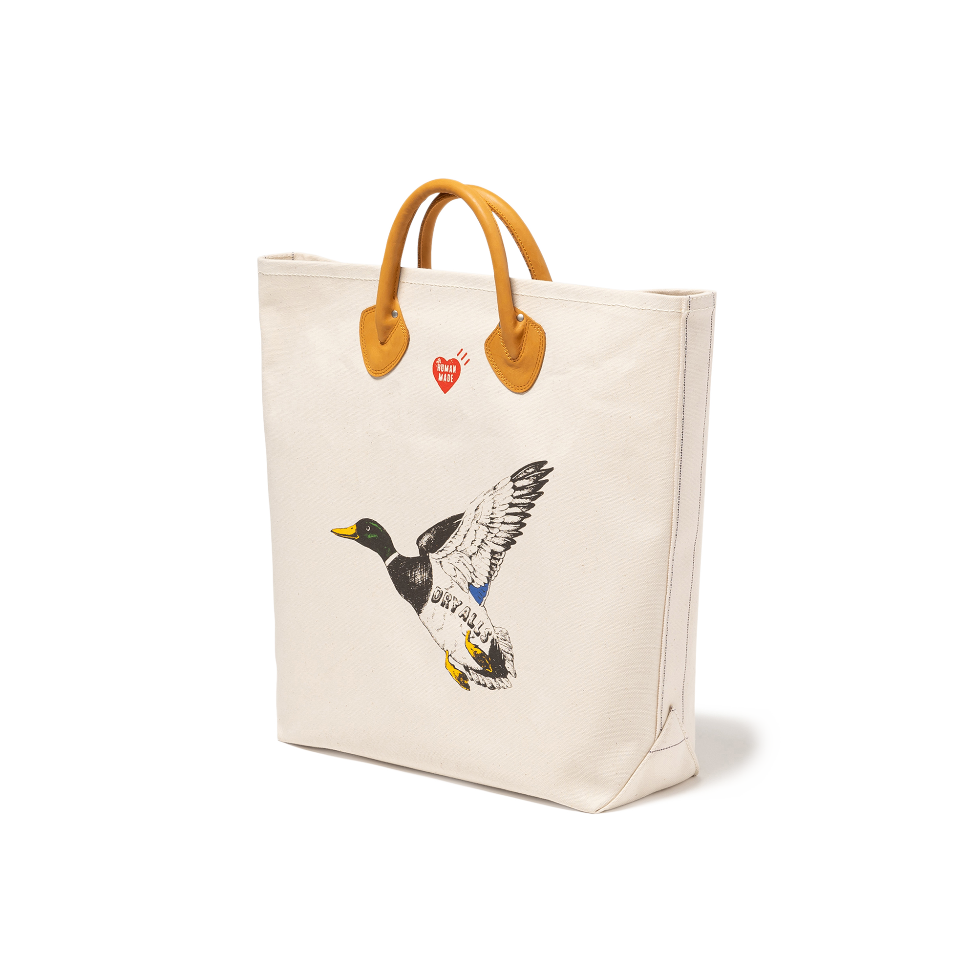 Human Made Canvas Tote White HM30GD016
