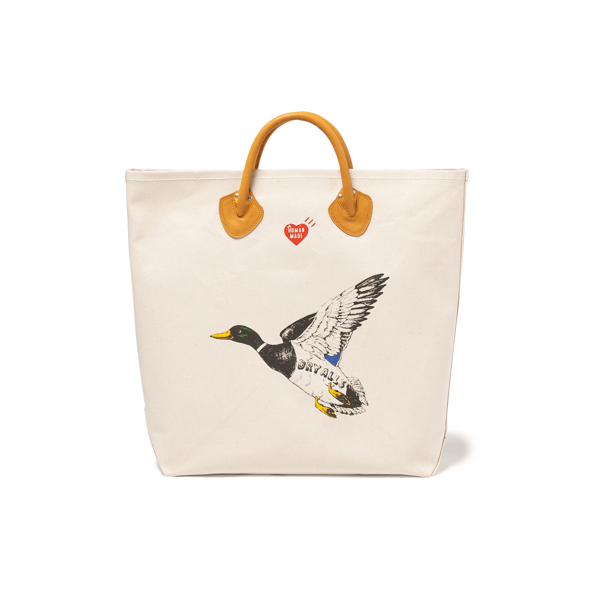 Human Made Canvas Tote White HM30GD016