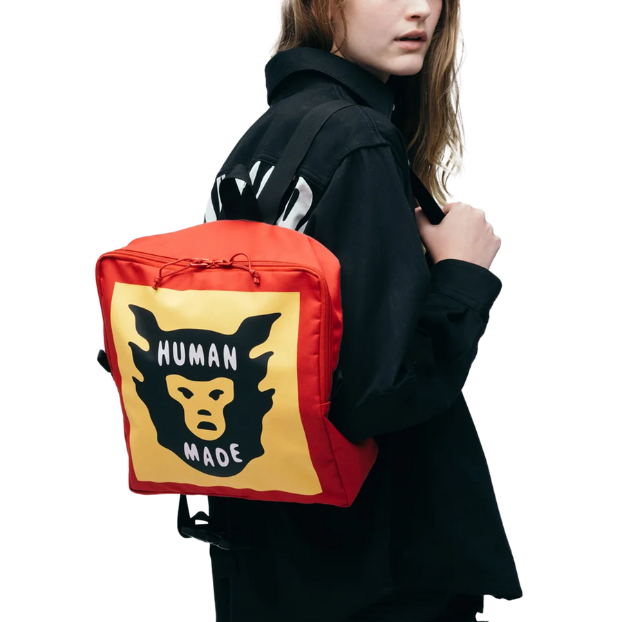 Human Made Square Backpack Red HM30GD019