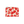 Human Made Card Case Red HM30GD024