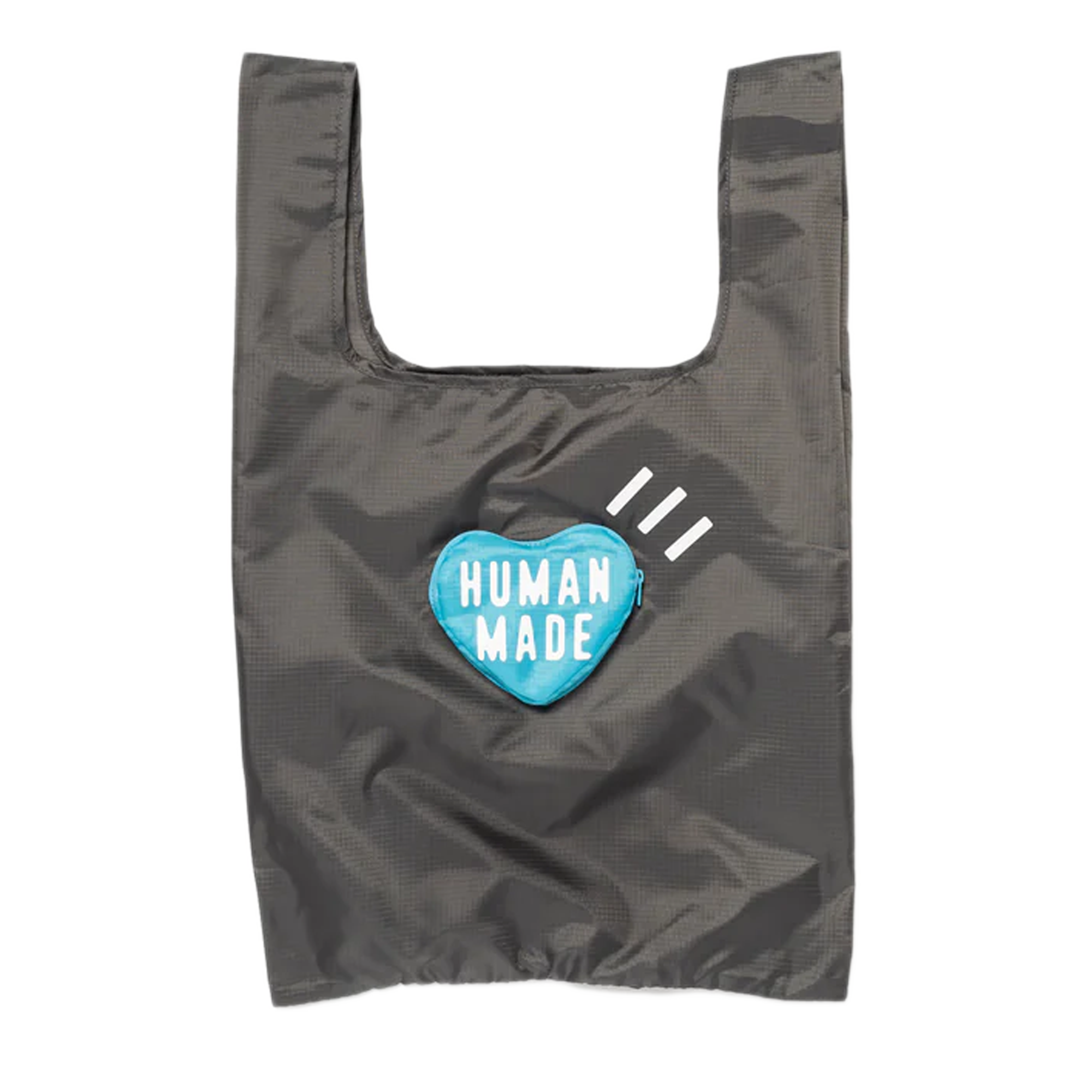 Human Made Heart Shopping Bag Large Gray HM30GD025