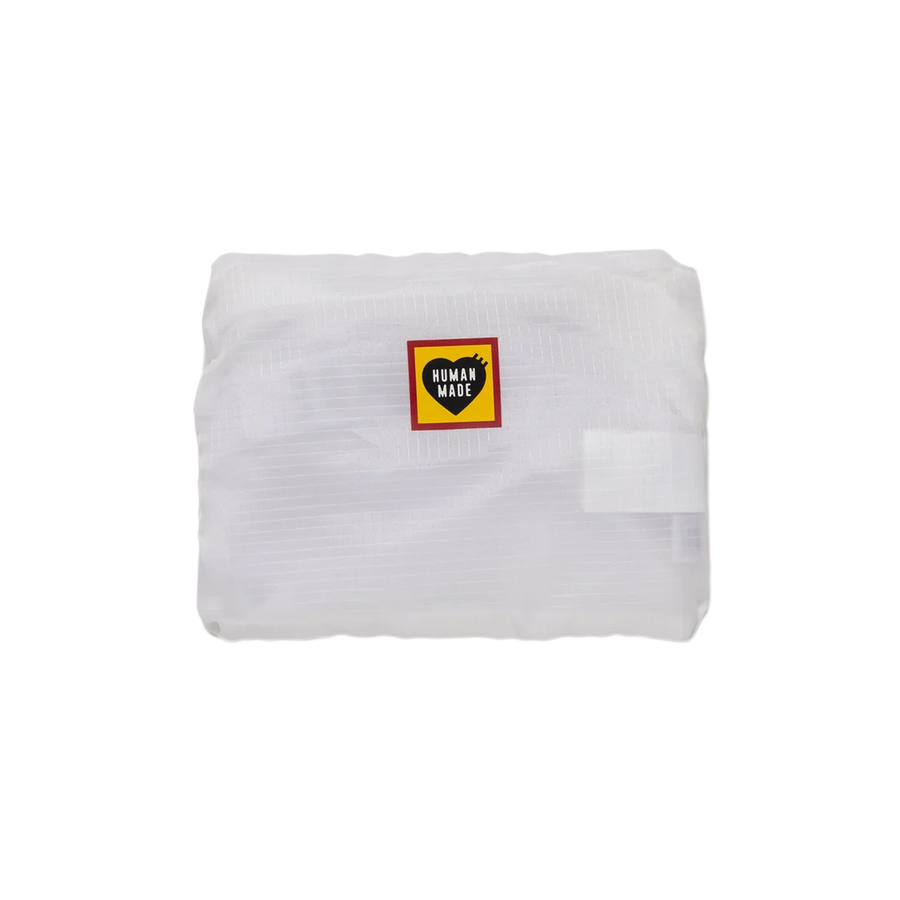 Human Made Packable Light Pouch White HM30GD029