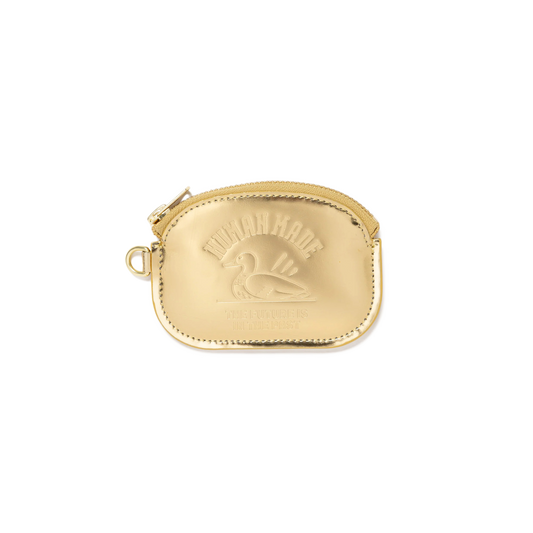 Human Made Leather Coin Case Gold HM30GD030