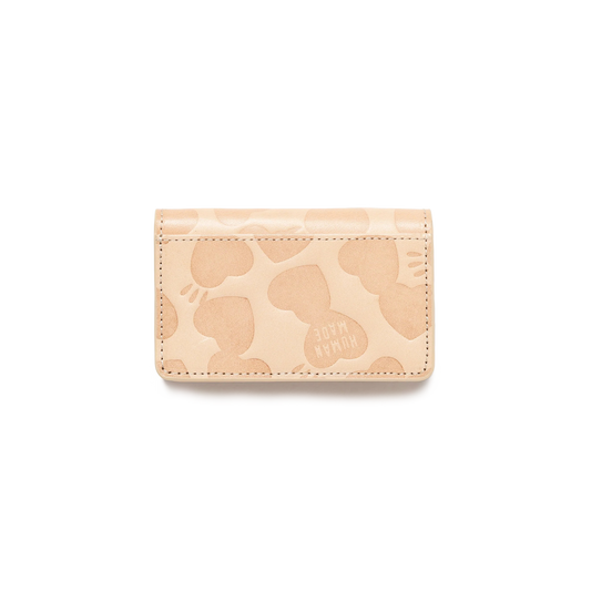 Human Made Leather Card Case Beige HM30GD031