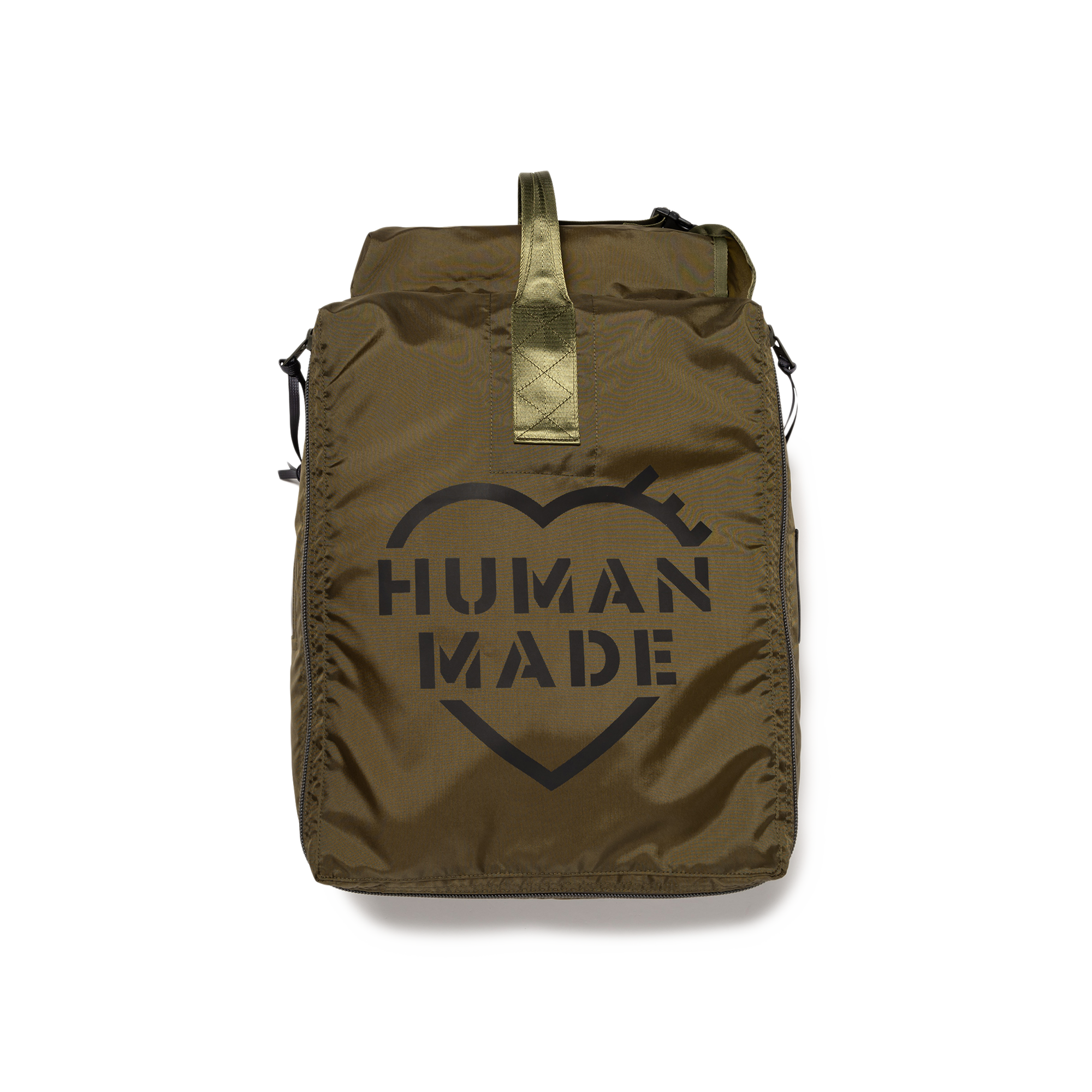 Human Made Military Backpack Olive Drab HM30GD045