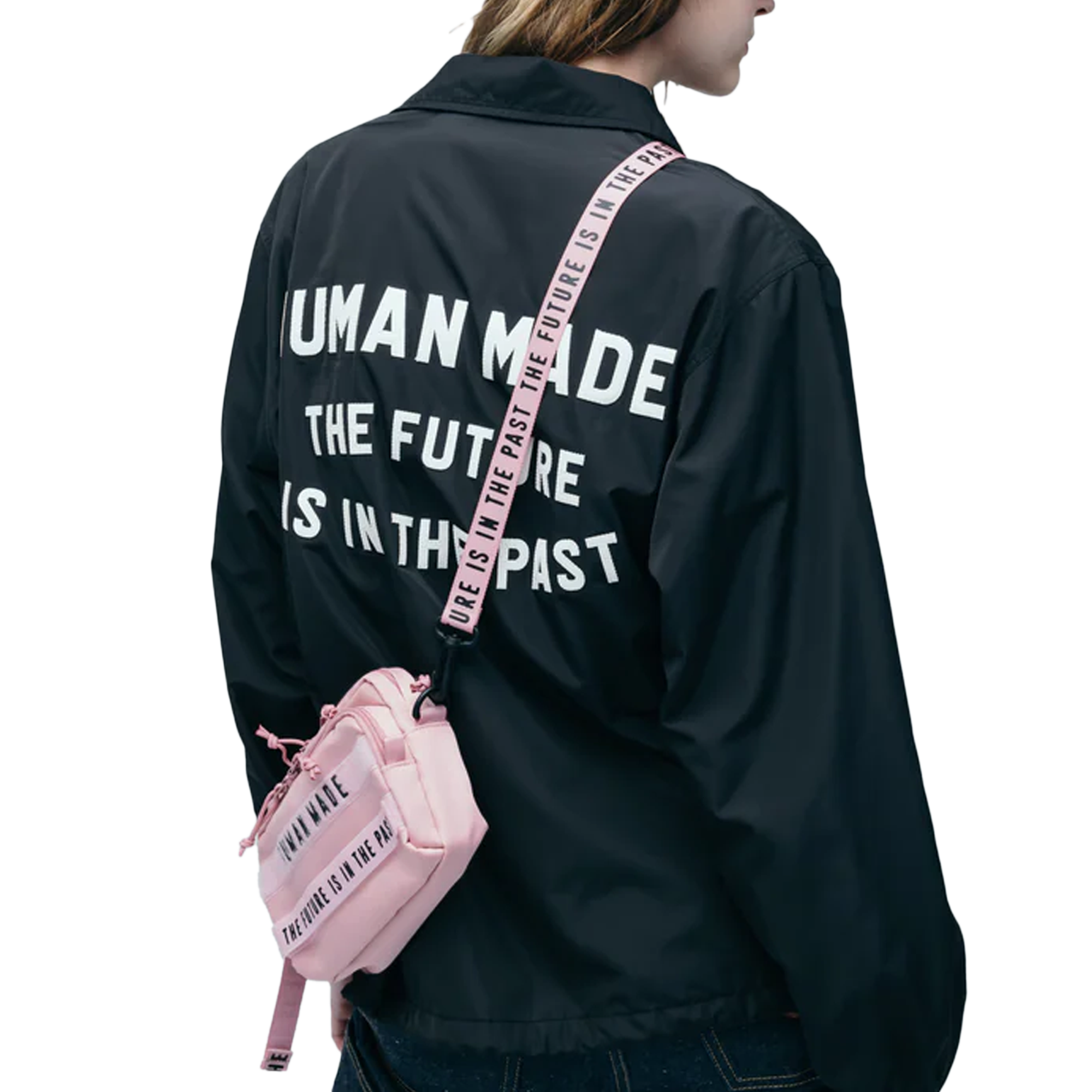 Human Made Military Pouch Pink HM30GD046