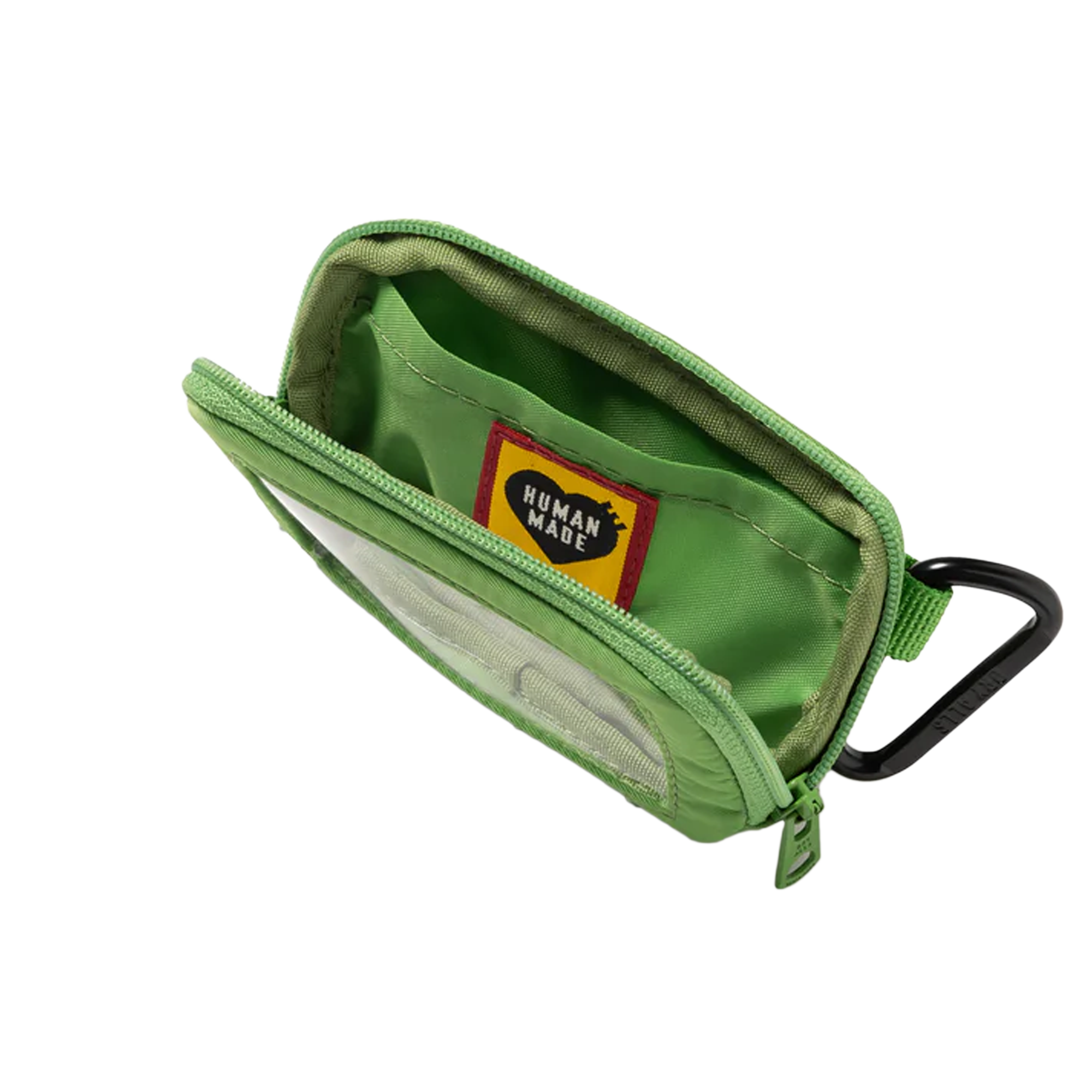 Human Made Military Card Case Green HM30GD047