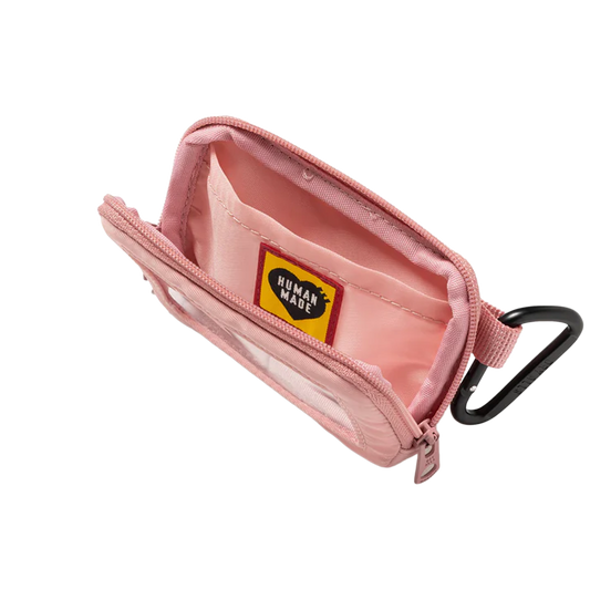 Human Made Military Card Case Pink HM30GD047