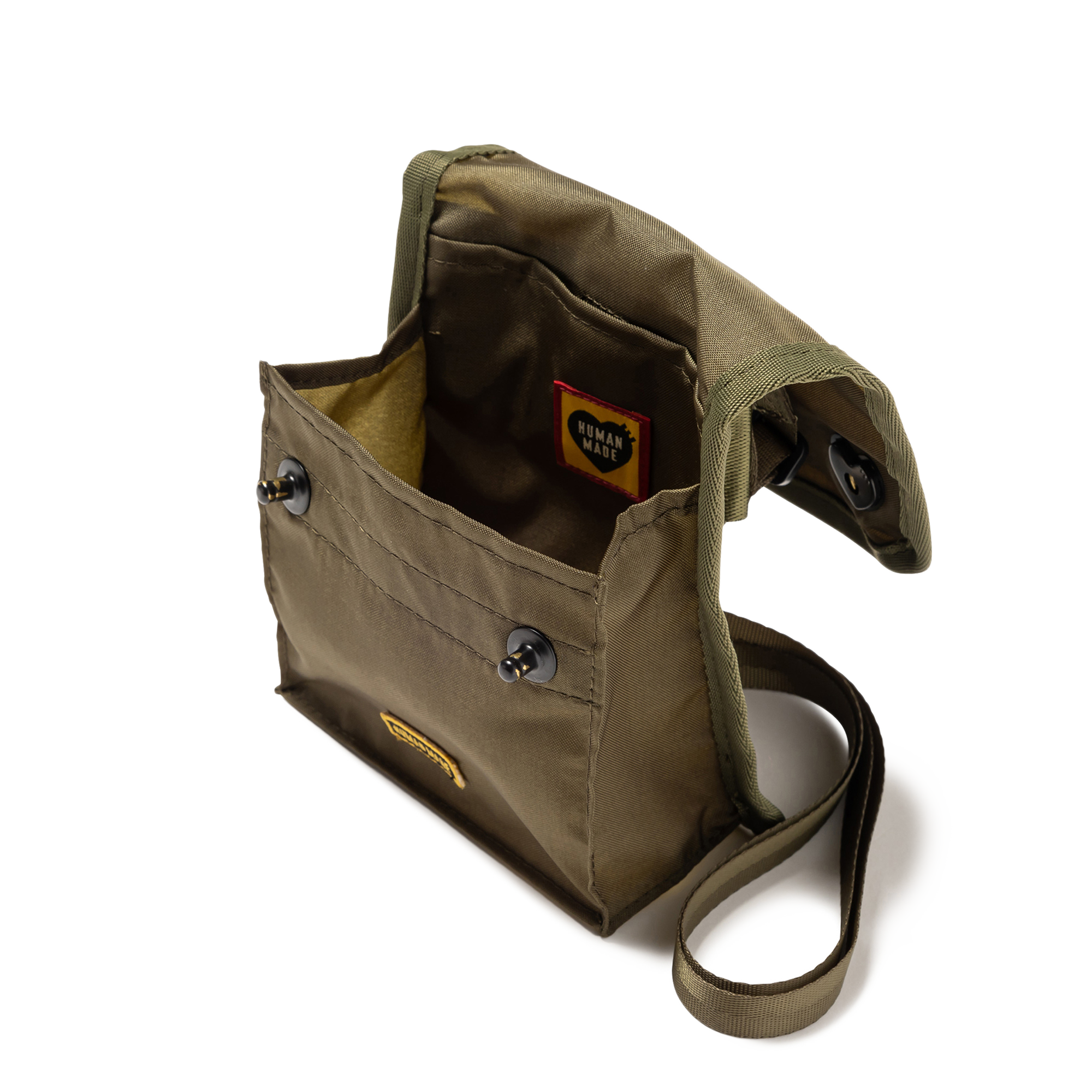 Human Made Military Shoulder Small Olive Drab HM30GD048