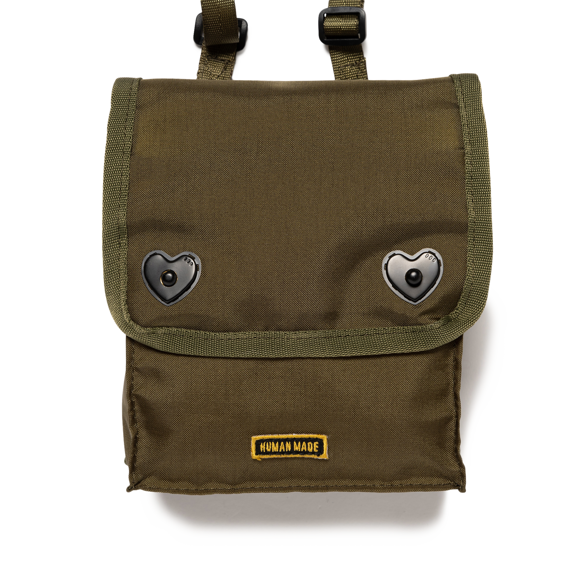 Human Made Military Shoulder Small Olive Drab HM30GD048