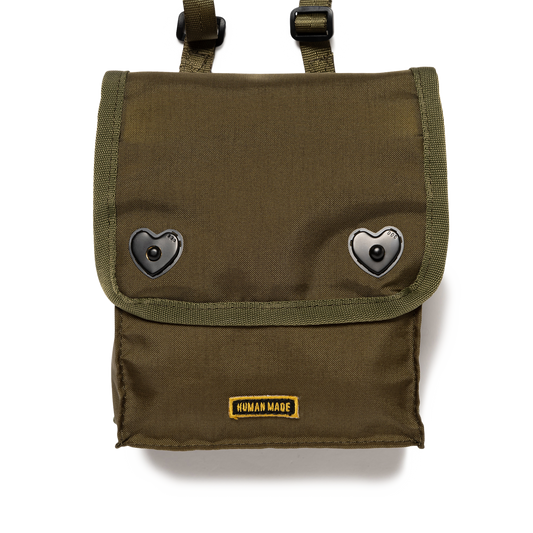 Human Made Military Shoulder Small Olive Drab HM30GD048