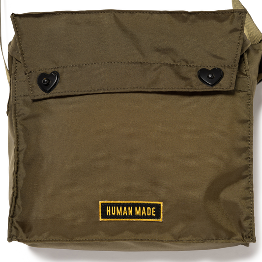 Human Made Military Shoulder Large Olive Drab HM30GD049